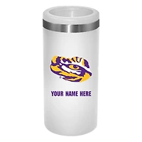 LSU Tigers 12oz. Personalized Slim Can Holder