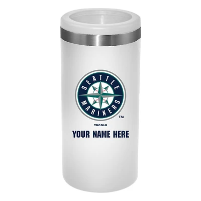 Seattle Mariners 12oz. Personalized Slim Can Holder