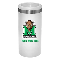 Marshall Thundering Herd 12oz. Personalized Slim Can Holder