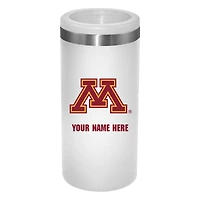 Minnesota Golden Gophers 12oz. Personalized Slim Can Holder