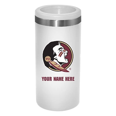 Florida State Seminoles 12oz. Personalized Slim Can Holder