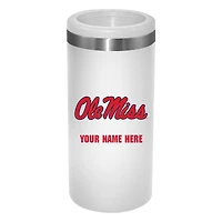 Ole Miss Rebels 12oz. Personalized Slim Can Holder