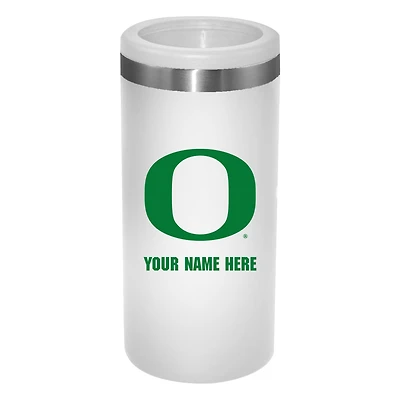 Oregon Ducks 12oz. Personalized Slim Can Holder
