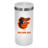 Baltimore Orioles 12oz. Personalized Slim Can Holder