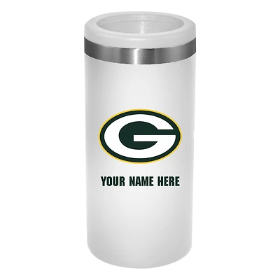 Green Bay Packers 12oz. Personalized Slim Can Holder