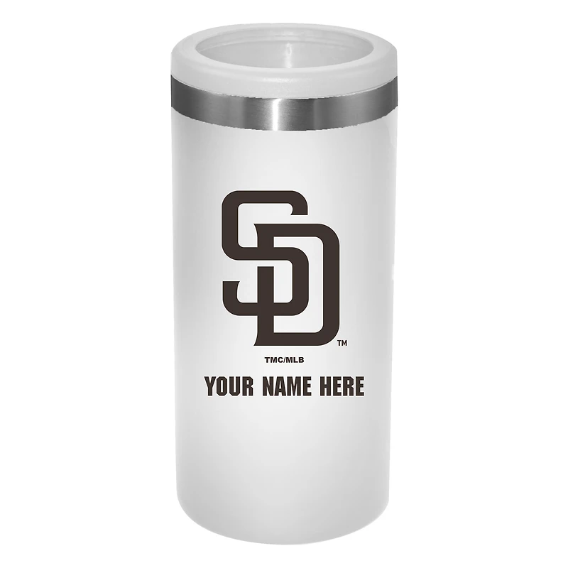 San Diego Padres 12oz. Personalized Slim Can Holder