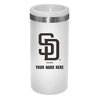 San Diego Padres 12oz. Personalized Slim Can Holder