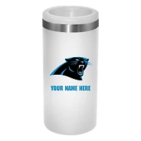 Carolina Panthers 12oz. Personalized Slim Can Holder