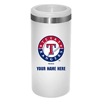 Texas Rangers 12oz. Personalized Slim Can Holder