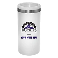 Colorado Rockies 12oz. Personalized Slim Can Holder
