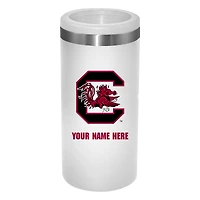 South Carolina Gamecocks 12oz. Personalized Slim Can Holder