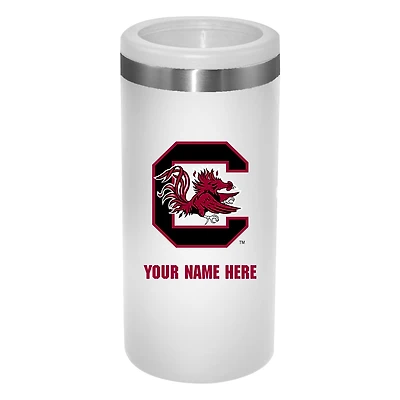 South Carolina Gamecocks 12oz. Personalized Slim Can Holder