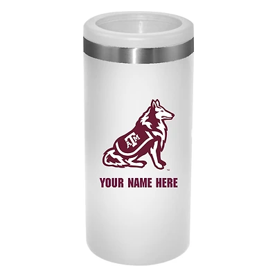 Texas A&M Aggies 12oz. Personalized Slim Can Holder