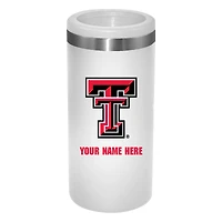 Texas Tech Red Raiders 12oz. Personalized Slim Can Holder