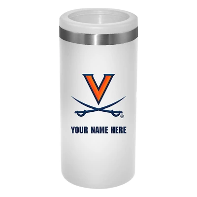 Virginia Cavaliers 12oz. Personalized Slim Can Holder