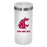 Washington State Cougars 12oz. Personalized Slim Can Holder