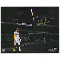 Fernando Tatis Jr. San Diego Padres Autographed 16" x 20" Bat Flip Spotlight Photograph