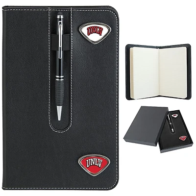 Black UNLV Rebels Business Notebook
