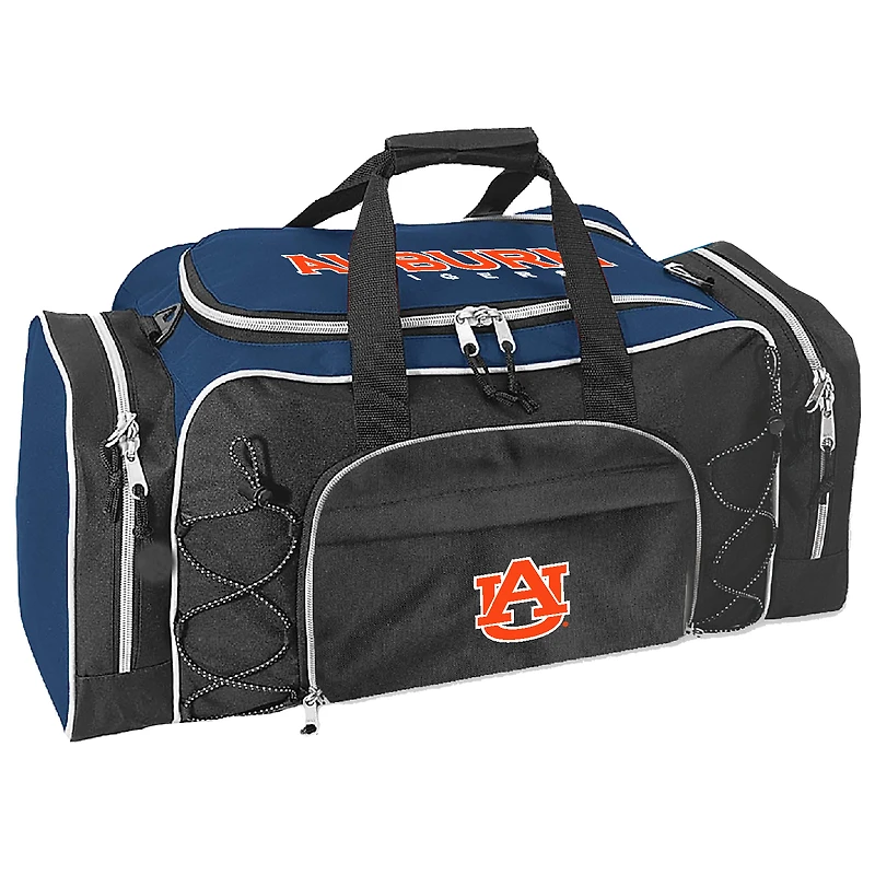 Navy Auburn Tigers Action Duffel Bag