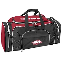 Scarlet Arkansas Razorbacks Action Duffel Bag
