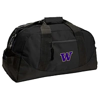 Black Washington Huskies Dome Duffel Bag
