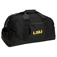Black LSU Tigers Dome Duffel Bag