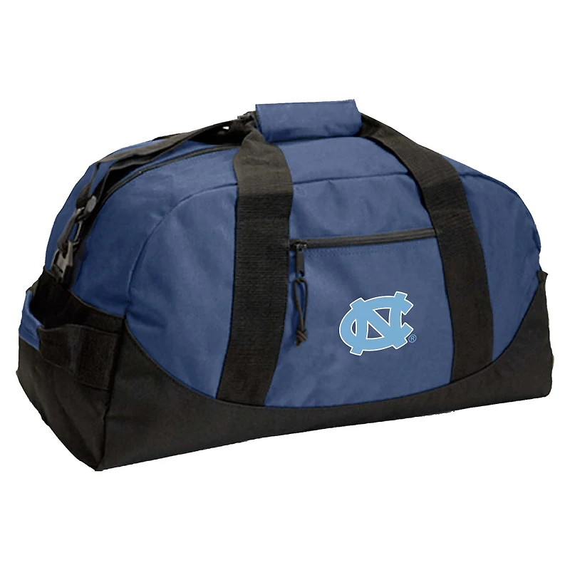Navy North Carolina Tar Heels Dome Duffel Bag