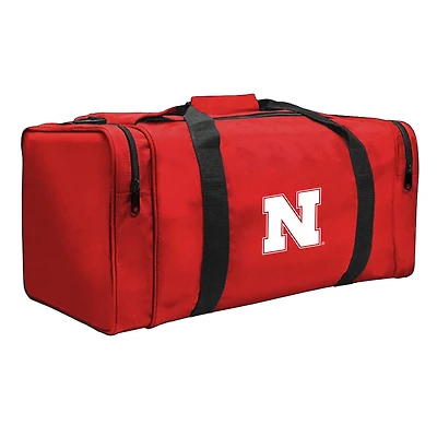 Scarlet Nebraska Huskers Gear Pack Square Duffel Bag