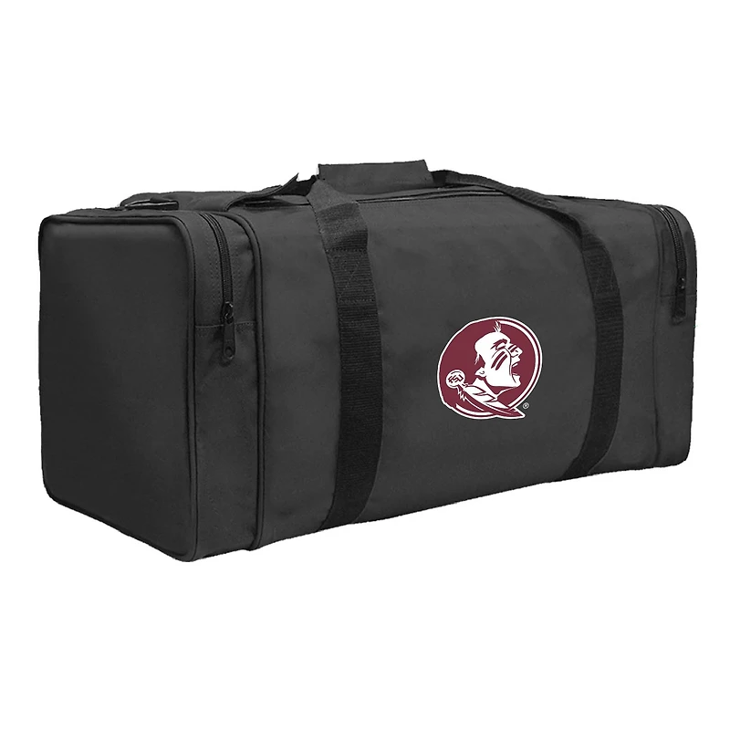 Black Florida State Seminoles Gear Pack Square Duffel Bag