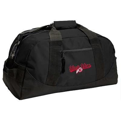 Black Utah Utes Dome Duffel