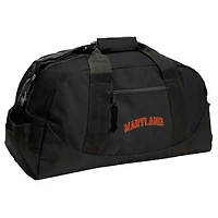 Black Maryland Terrapins Dome Duffel