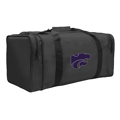 Black Kansas State Wildcats Gear Pack Square Duffel