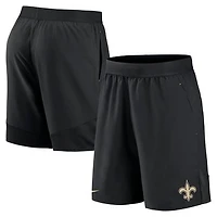 Men's Nike Black New Orleans Saints Stretch Woven Shorts