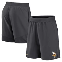 Men's Nike Anthracite Minnesota Vikings Stretch Woven Shorts