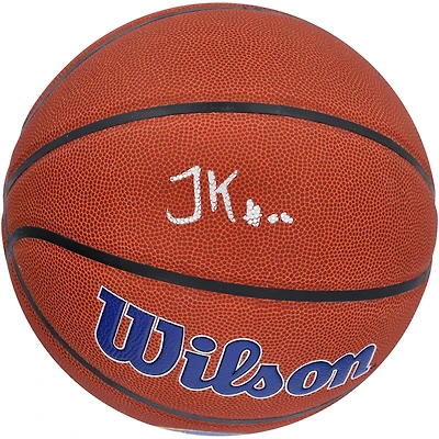 Jonathan Kuminga Golden State Warriors Autographed Wilson Team Logo Basketball