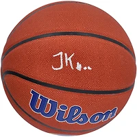 Jonathan Kuminga Golden State Warriors Autographed Wilson Team Logo Basketball