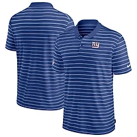 Men's Nike Royal New York Giants Sideline Lock Up Victory Performance Polo