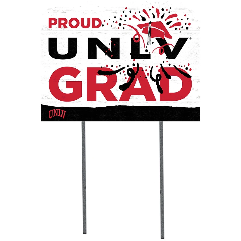UNLV Rebels 18'' x 24'' Proud Grad Yard Sign