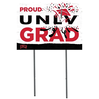 UNLV Rebels 18'' x 24'' Proud Grad Yard Sign