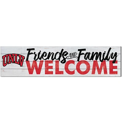 UNLV Rebels 10'' x 40'' Friends & Family Welcome Sign