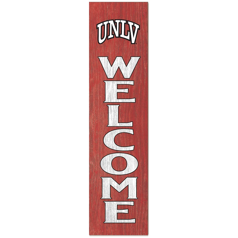 UNLV Rebels 12'' x 48'' Welcome Outdoor Leaner Sign
