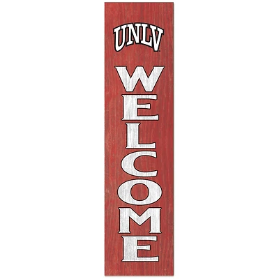 UNLV Rebels 12'' x 48'' Welcome Outdoor Leaner Sign