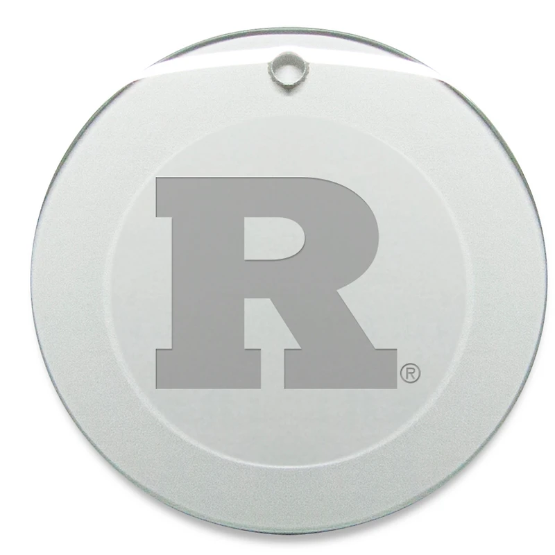 Rutgers Scarlet Knights Round Logo Ornament