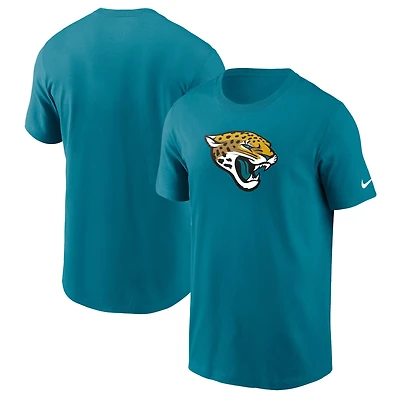 Men's Nike Teal Jacksonville Jaguars Primetime Logo Essential T-Shirt