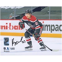 Philipp Kurashev Chicago Blackhawks Autographed 8'' x 10'' Reverse Retro Skating Photograph