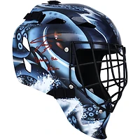 Philipp Grubauer Seattle Kraken Autographed Replica Goalie Mask with "Release The Kraken" Inscription