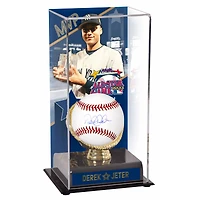 Derek Jeter New York Yankees Autographed Baseball and 2000 ASG MVP Sublimated Display Case