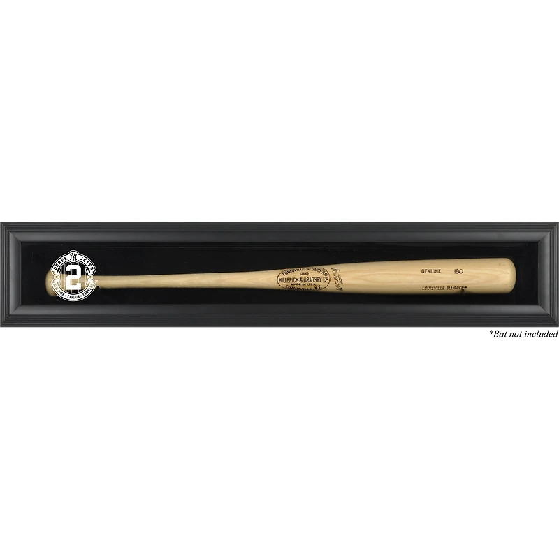 Derek Jeter New York Yankees Black Framed Wall-Mounted #2 Logo Bat Display Case