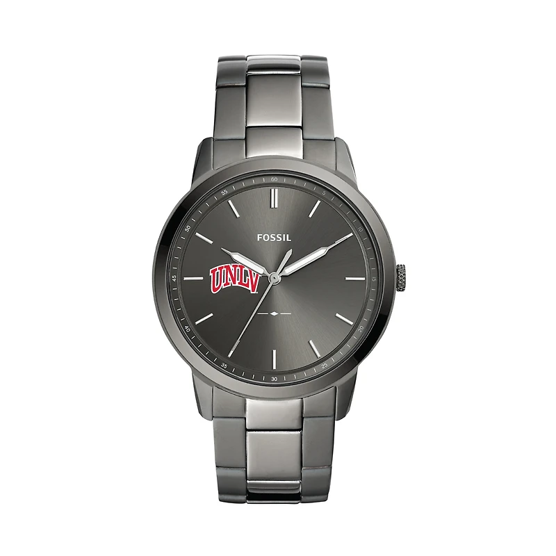 Men's Fossil UNLV Rebels The Minimalist Three-Hand Smoke Watch