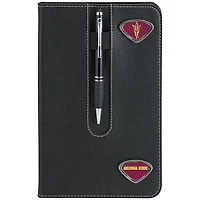 Black Arizona State Sun Devils Business Notebook